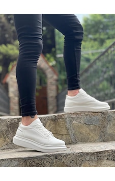 Ba0548 Boa Kalın Yüksek Taban Beyaz Bağcıklı Spor Erkek Ayakkabı Ba0548 Boa Kalın Yüksek Taban Beyaz Bağcıklı Spor Erkek Ayakkabı