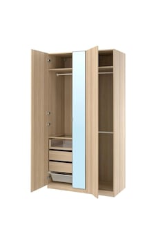 Ikea Meşe Modern Kapaklı Gardırop 125x60x236 Cm Ikea Meşe Modern Kapaklı Gardırop 125x60x236 Cm