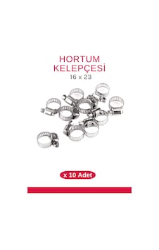 Ayarlı Hortum Kelepçesi 16x23 10 Adet Diğer