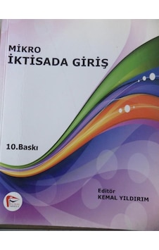 Mikro İktisada Giriş/Kemal Yıldırım