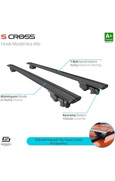 Volkswagen Caddy Uyumlu 2010-2015 Hook Anahtarsız Model Siyah Ara Atkı A+ Kalite Parça