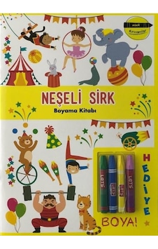 Minik Ressamlar - Neşeli Sirk Boyama Kitabı- Doğan ve Egmont Yayıncılık Minik Ressamlar - Neşeli Sirk Boyama Kitabı- Doğan ve Egmont Yayıncılık