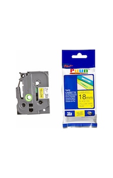 Puun Brother P-Touch TZE-641 18MM x 8m Sarı Üzerine Siyah Uyumlu Puun Brother P-Touch TZE-641 18MM x 8m Sarı Üzerine Siyah Uyumlu