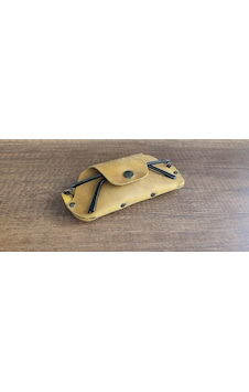 Sumerian Leather Craft Deri Gözlük Kılıfı Cat Sarısı + Anahtarlık Sumerian Leather Craft Deri Gözlük Kılıfı Cat Sarısı + Anahtarlık