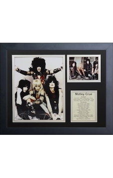 Efsaneler Ölüm Asla Motley Crue Çerçeveli Fotoğraf Kolajı, 35,6 Cm Efsaneler Ölüm Asla Motley Crue Çerçeveli Fotoğraf Kolajı, 35,6 Cm