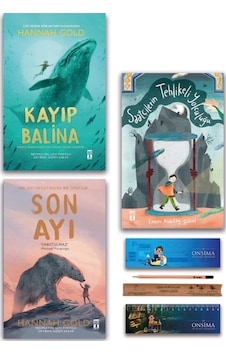 Genç Timaş Saatçilerin Tehlikeli Yolculuğu - Kayıp Balina - Son Ayı Set 3 Kitap Genç Timaş Saatçilerin Tehlikeli Yolculuğu - Kayıp Balina - Son Ayı Set 3 Kitap