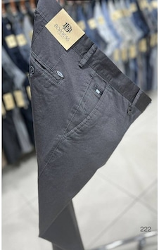 Borgess Erkek Yan Cepli Pamuklu Likralı Esnek Casual Fit Pantolon 001
