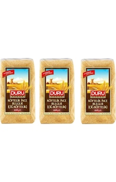 Duru Köftelik Ince Bulgur Çiğköftelik 3 x 1 KG