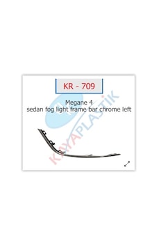 Kaya Kr709 Sis Far Çerçevesi Çıtası Krom Sol Sedan Model Megane 4 261a20197r Kaya Kr709 Sis Far Çerçevesi Çıtası Krom Sol Sedan Model Megane 4 261a20197r