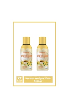 Watsons Vanilyalı Vücut Köpüğü X2 Adet Watsons Vanilyalı Vücut Köpüğü X2 Adet