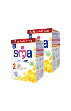 Sma Optipro 2 Bebek Sütü 1200 G 2 Adet Sma Optipro 2 Bebek Sütü 1200 G 2 Adet