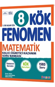 Fenomen Okul 8. Sınıf Kök Matematik Soru Bankası / 9786256972339 Fenomen Okul 8. Sınıf Kök Matematik Soru Bankası / 9786256972339