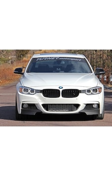 Bmw F30 Ön Tampon Flap Seti M Performance Piano Black