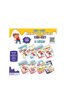 Mavi Deniz Yayınları 2 Sınıf Tam Set 8 Kitap Mavi Deniz Yayınları 2 Sınıf Tam Set 8 Kitap
