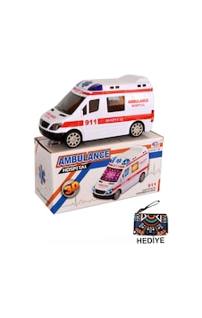 AMBULANS OYUNCAK SESLİ IŞIKLI ÇARP DÖN AMBULANS OYUNCAK SESLİ IŞIKLI ÇARP DÖN