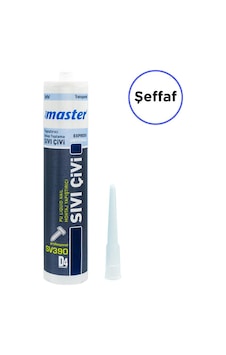 Master 510396 Sv390 Sıvı Çivi Çok Yönlü Montaj Yapıştırıcı 300ml Master 510396 Sv390 Sıvı Çivi Çok Yönlü Montaj Yapıştırıcı 300ml