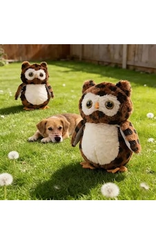Baykuş Peluş Oyuncak Açık Kahverengi Baykuş Peluş Oyuncak Açık Kahverengi