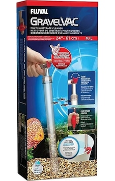 Fluval Gravel Vac M/l Dip Süpürgesi 61cm Fluval Gravel Vac M/l Dip Süpürgesi 61cm