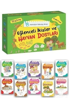 Eğlenceli İkizler ve Hayvan Dostları - 10 Kitap Takım - 8 Yaş ve Üzeri - Handan Yalvaç Arıcı - Nesil Çocuk Yayınları Eğlenceli İkizler ve Hayvan Dostları - 10 Kitap Takım - 8 Yaş ve Üzeri - Handan Yalvaç Arıcı - Nesil Çocuk Yayınları