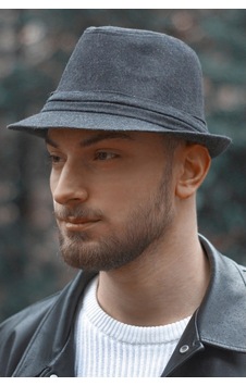 Bay Şapkacı Erkek Basic Yün Fötr Şapka 5112 Siyah Bay Şapkacı Erkek Basic Yün Fötr Şapka 5112 Siyah