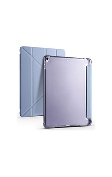 Aksesuarcim Apple iPad Uyumlu Pro 10.5 7. İle Uyumlu Kılıf Silikon Yumuşak Kalem Bölmeli Esnek 4 Farklı Stand Olabilen Tablet Kılıfı Mavi Sku: Zeusb0fhj97p5t Arka Kapak