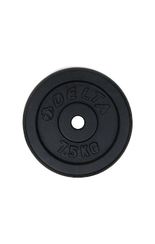 Delta 7,5 Kg X 2 Adet Siyah Döküm Plaka Çiftli Ağırlık Flanş Delta 7,5 Kg X 2 Adet Siyah Döküm Plaka Çiftli Ağırlık Flanş