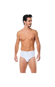 Seher 12'li Paket Erkek Slip 005 Beyaz