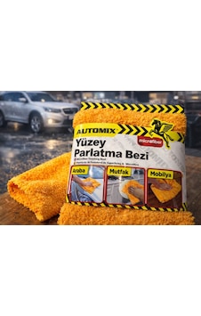 Automix Yüzey Parlatma Bezi Profesyonel Temizlik Ve Parlaklık 1 Automix Yüzey Parlatma Bezi Profesyonel Temizlik Ve Parlaklık 1