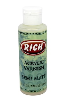 Rich Su Bazlı Vernik 500 Cc Yarımat Rich Su Bazlı Vernik 500 Cc Yarımat