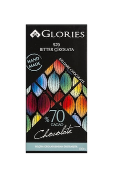 5 Adet Glories %70 Kakao Vegan Çikolata 100 G 5 Adet Glories %70 Kakao Vegan Çikolata 100 G