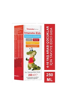 Imuneksfarma Kids Multivitamin Ve Mineraller Takviye Edici Gıda 250 ML Imuneksfarma Kids Multivitamin Ve Mineraller Takviye Edici Gıda 250 ML