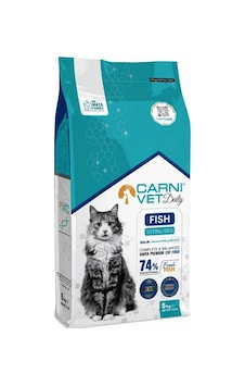 Carni Vet Daily Balıklı Kısırlaştırılmış Kedi Maması 5 Kg Carni Vet Daily Balıklı Kısırlaştırılmış Kedi Maması 5 Kg