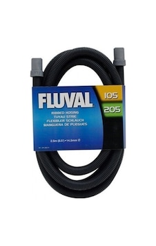 Fluval 105-205 106-206 Dış Filtreler için Yedek Hortum 2,5 Mt