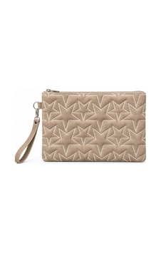 Adelina Bags Süet Yıldız Nakış İşlemeli Portföy El Çantası Bilek Askılı Astarlı Süet Clutch Çanta Vizon Adelina Bags Süet Yıldız Nakış İşlemeli Portföy El Çantası Bilek Askılı Astarlı Süet Clutch Çanta Vizon