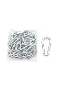İbico İ13-004 Karabina Yaylı Kanca 8mm - 50'li Paket İbico İ13-004 Karabina Yaylı Kanca 8mm - 50'li Paket