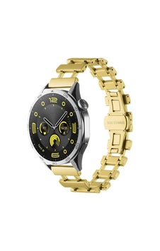 Galaxy Watch 46mm Uyumlu Es Aksesuar Teknoloji Krd-96 22mm Metal Kordon-gold Galaxy Watch 46mm Uyumlu Es Aksesuar Teknoloji Krd-96 22mm Metal Kordon-gold