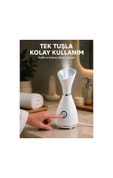 Yüz Buhar Cihazı 80 Ml Su Hazneli Nano İyonik Çok Renkli Yüz Buhar Cihazı 80 Ml Su Hazneli Nano İyonik Çok Renkli