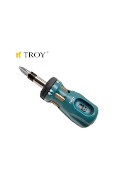 Troy 22006 Bits Uçlu Cırcırlı Topaç Tornavida Seti Troy 22006 Bits Uçlu Cırcırlı Topaç Tornavida Seti