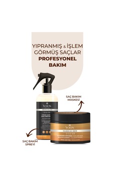 Yoon Saç Bakım Spreyi & Maskesi 250 ML Keratin, Kolajen ve B7 Biotinli 2'li Set Yoon Saç Bakım Spreyi & Maskesi 250 ML Keratin, Kolajen ve B7 Biotinli 2'li Set