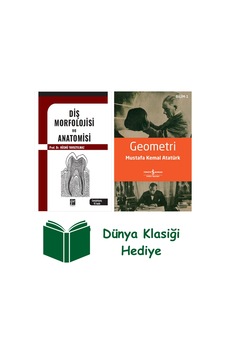 Diş Morfolojisi Ve Anatomisi + Geometri + Dünya Klasiği Hediye Diş Morfolojisi Ve Anatomisi + Geometri + Dünya Klasiği Hediye