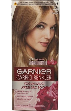 GARNİER ÇARPICI RENKLER SAÇ BOYASI 7.0 BAL KUMRAL GARNİER ÇARPICI RENKLER SAÇ BOYASI 7.0 BAL KUMRAL