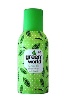 Green World 80 Derece Green Tea EDC Kolonya Aerosol Sprey 150 ML