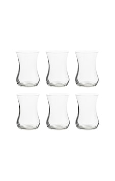 Mudo Home Crystallıne 6'lı Çay Bardağı 150 Ml Şeffaf Mudo Home Crystallıne 6'lı Çay Bardağı 150 Ml Şeffaf