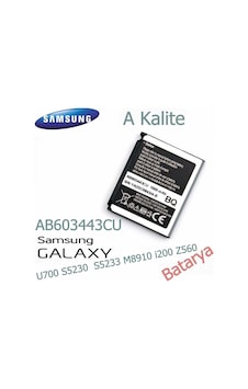 Samsung Uyumlu AB603443CU Batarya U700 S5230 S5233 M8910 i200 Z560 Uyuml