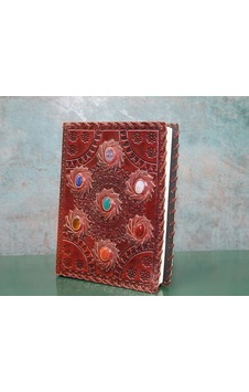 Tedar Taşlı Deri Defter Ksk3150 Najmaddin Standart