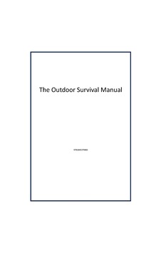 The Outdoor Survival Manual Publisher