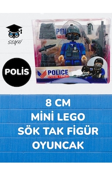 8 Cm Mini Lego Sök Tak Figür Oyuncak