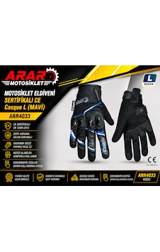 Arar Motosiklet Eldiveni Sertifikalı Ce Casque L Mavi -arr4033 Arar Motosiklet Eldiveni Sertifikalı Ce Casque L Mavi -arr4033