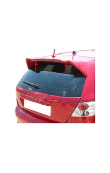 Honda Euro Civic Spoiler Camüstü (Işıklı)(Typ-R Md) Fiber 2001-20