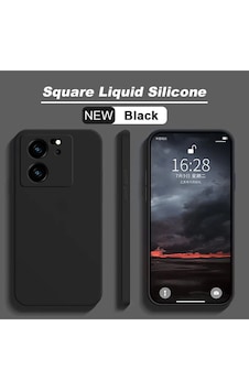 Fibaks Mi 13t/mi 13t Pro Uyumlu Kılıf Kadife Lansman Soft Yumuşak Liquid Silikon Kamera Korumalı Siyah Fibaks Mi 13t/mi 13t Pro Uyumlu Kılıf Kadife Lansman Soft Yumuşak Liquid Silikon Kamera Korumalı Siyah